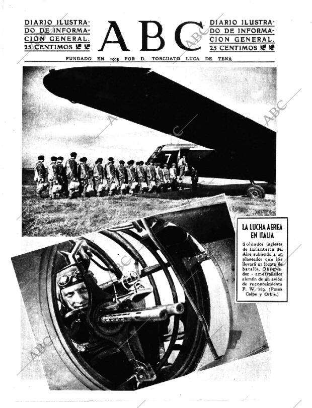 ABC MADRID 11-11-1943 página 1