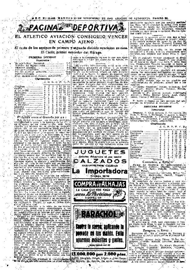 ABC SEVILLA 23-11-1943 página 21