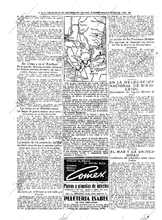 ABC MADRID 26-11-1943 página 10
