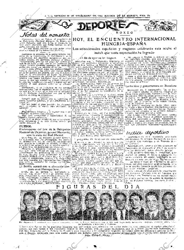 ABC MADRID 26-11-1943 página 15