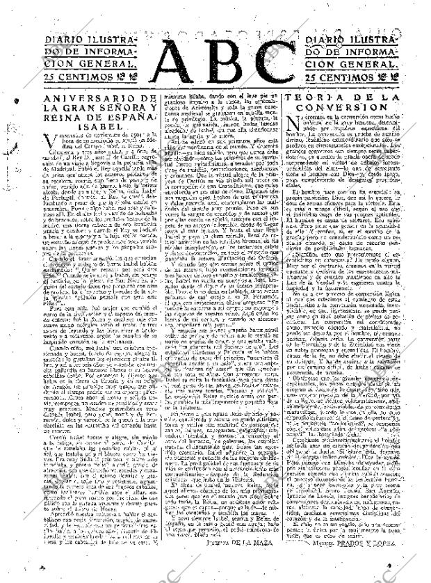 ABC MADRID 26-11-1943 página 3