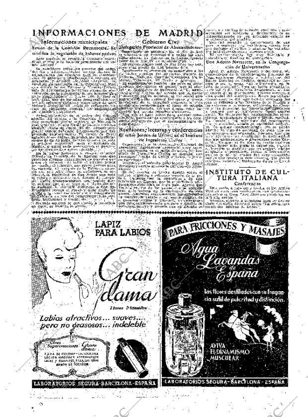 ABC MADRID 26-11-1943 página 6