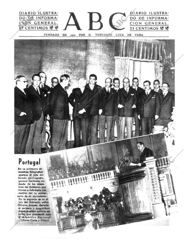 ABC MADRID 02-12-1943 página 1