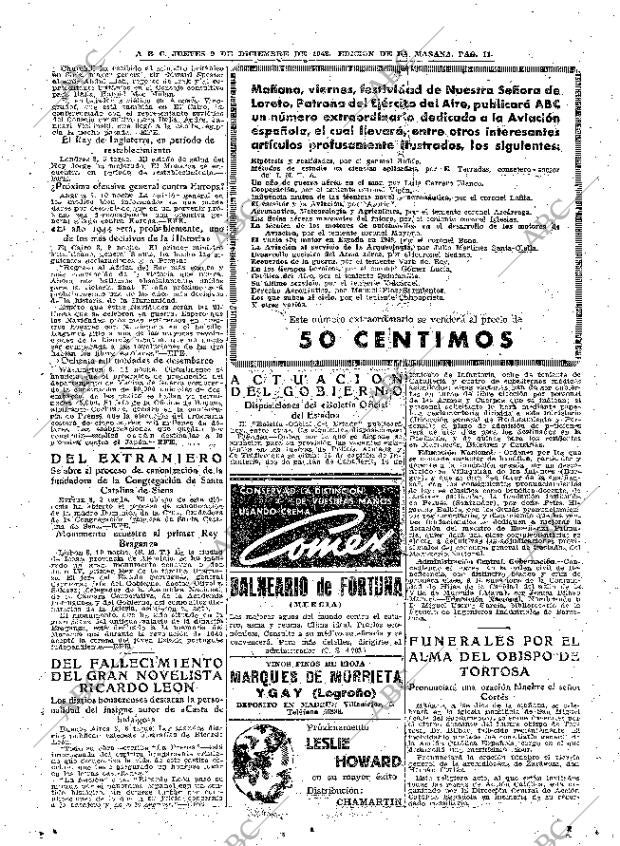 ABC MADRID 09-12-1943 página 11