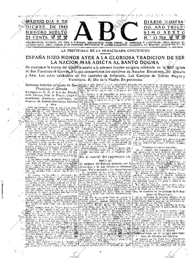 ABC MADRID 09-12-1943 página 3