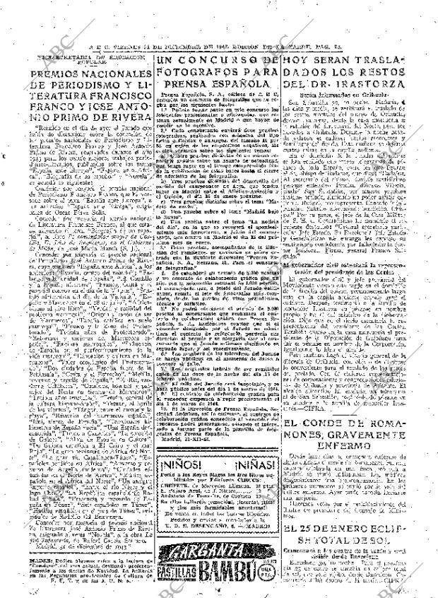 ABC MADRID 31-12-1943 página 23