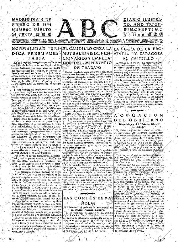 ABC MADRID 04-01-1944 página 23