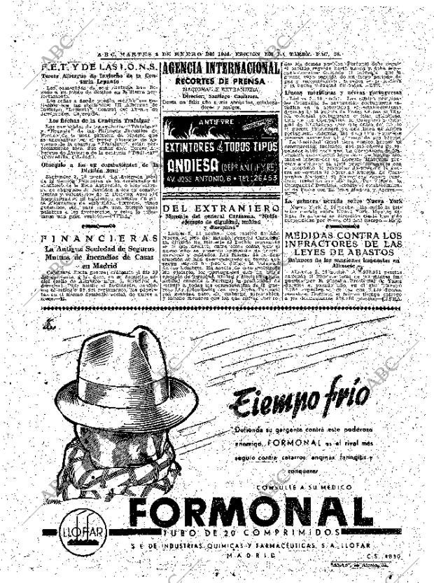 ABC MADRID 04-01-1944 página 28