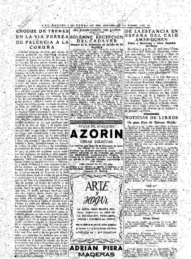 ABC MADRID 04-01-1944 página 31