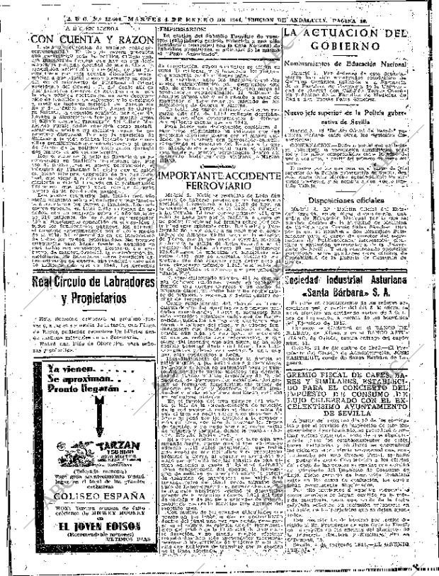 ABC SEVILLA 04-01-1944 página 10