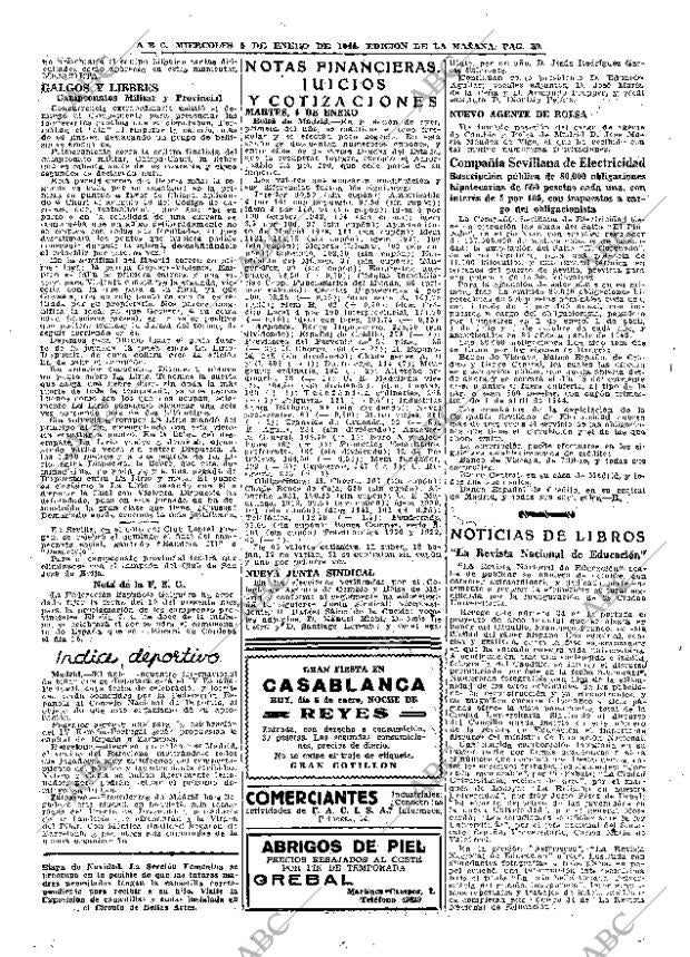 ABC MADRID 05-01-1944 página 20