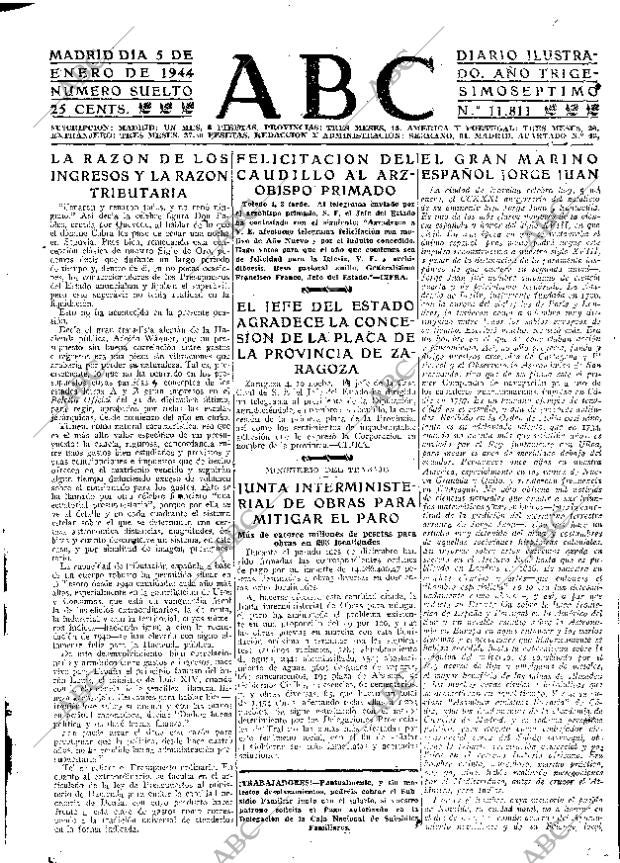 ABC MADRID 05-01-1944 página 7