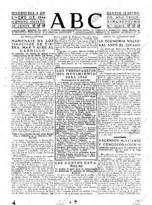 ABC MADRID 06-01-1944 página 15