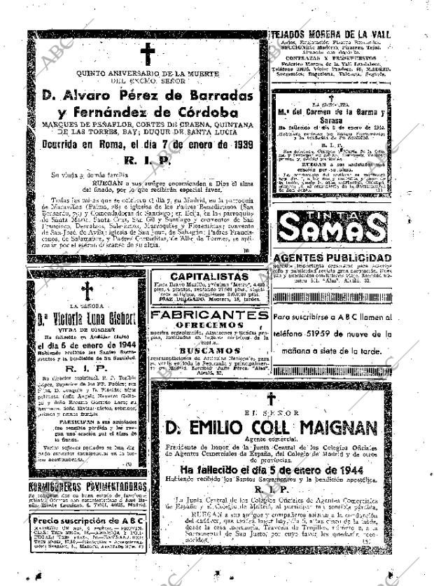 ABC MADRID 06-01-1944 página 30
