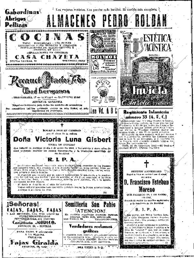 ABC SEVILLA 06-01-1944 página 16