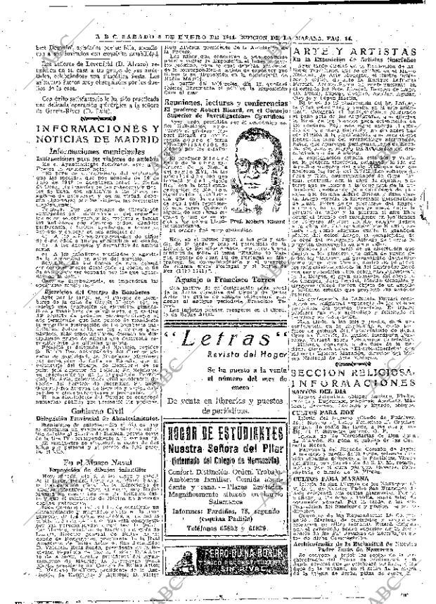 ABC MADRID 08-01-1944 página 14