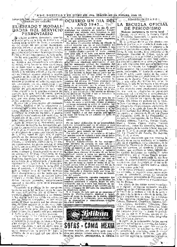ABC MADRID 09-01-1944 página 25