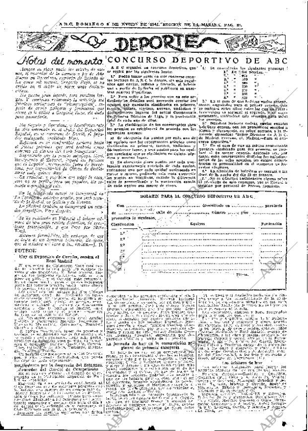 ABC MADRID 09-01-1944 página 31
