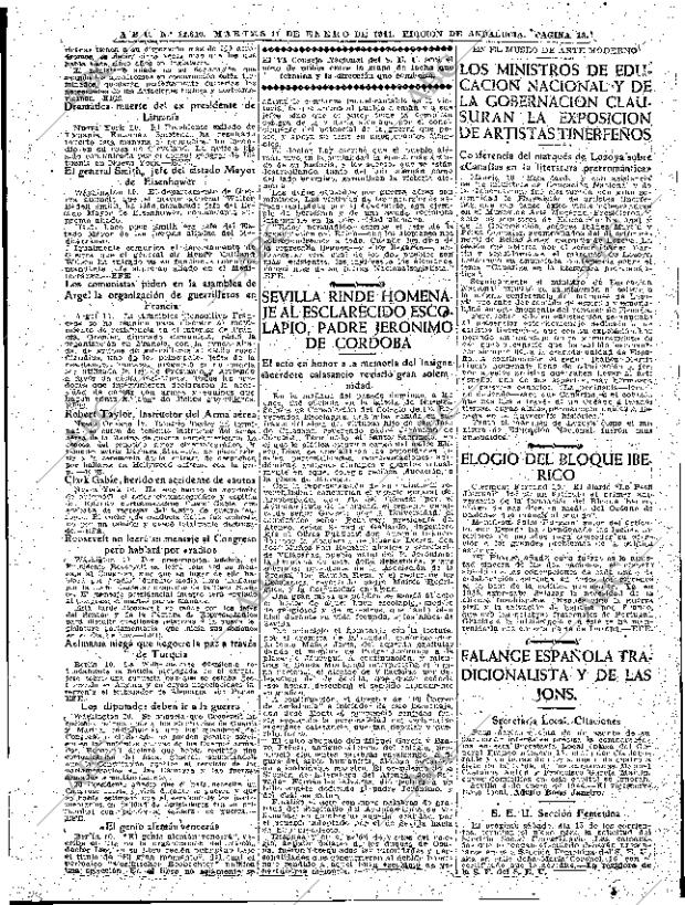 ABC SEVILLA 11-01-1944 página 13