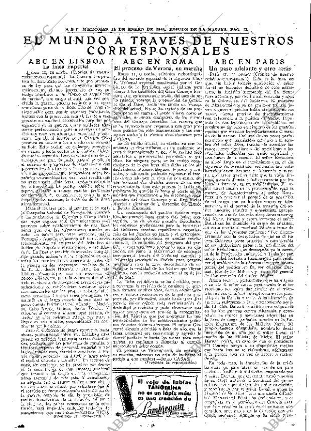 ABC MADRID 12-01-1944 página 13