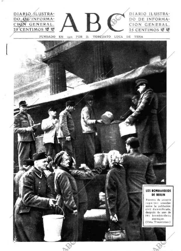 ABC MADRID 14-01-1944 página 1