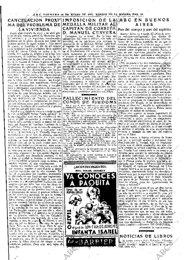 ABC MADRID 14-01-1944 página 13