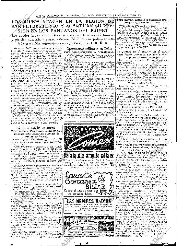 ABC MADRID 16-01-1944 página 27