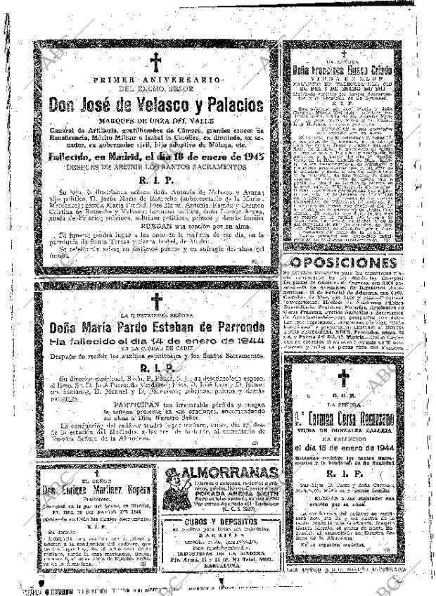 ABC MADRID 16-01-1944 página 42