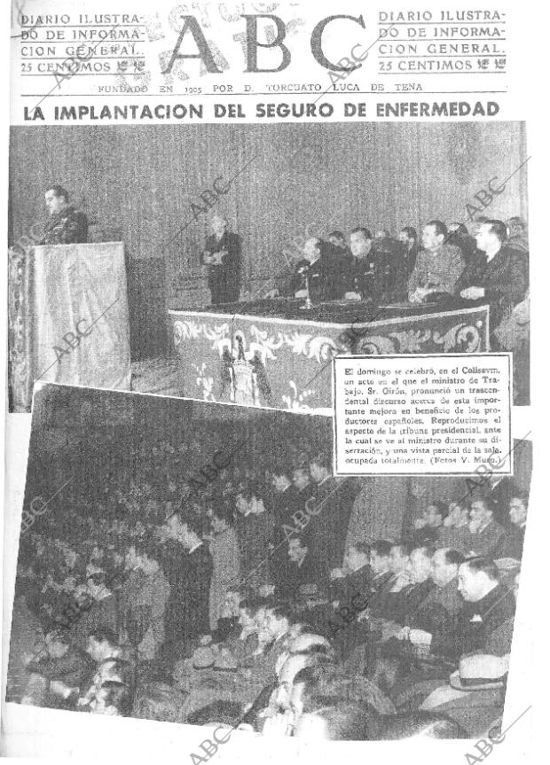ABC MADRID 18-01-1944 página 1