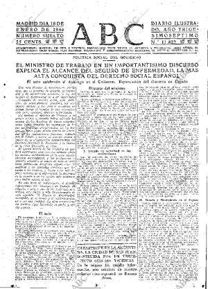 ABC MADRID 18-01-1944 página 15