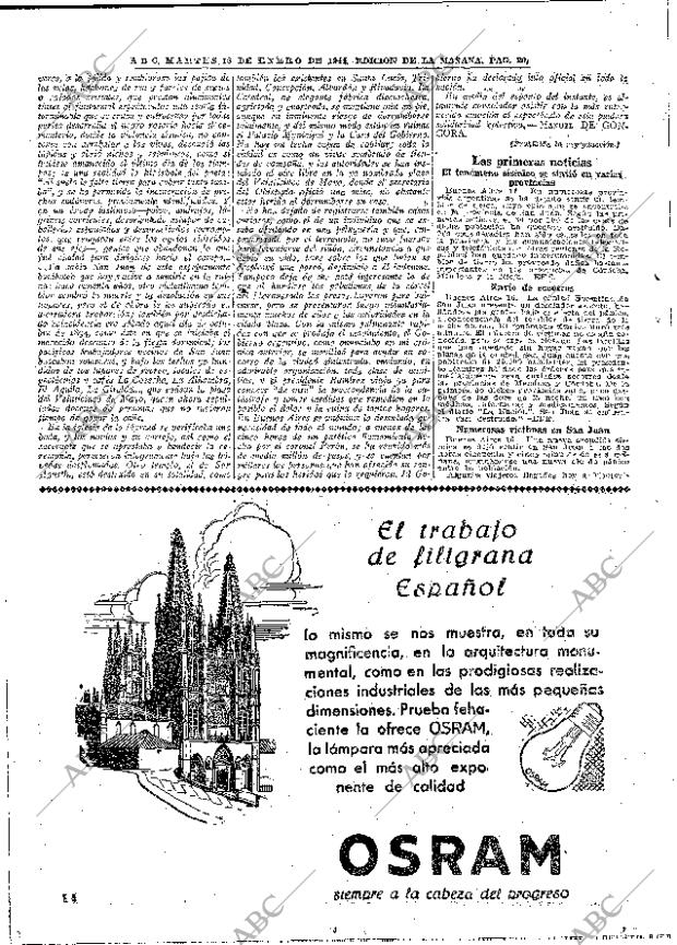 ABC MADRID 18-01-1944 página 20