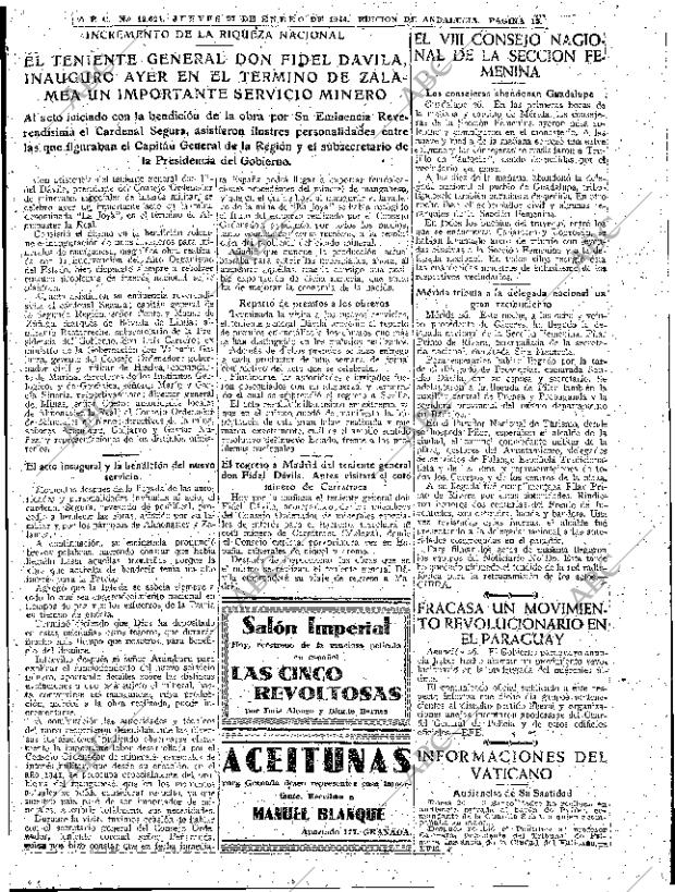 ABC SEVILLA 27-01-1944 página 13