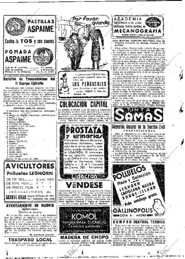 ABC MADRID 01-02-1944 página 2