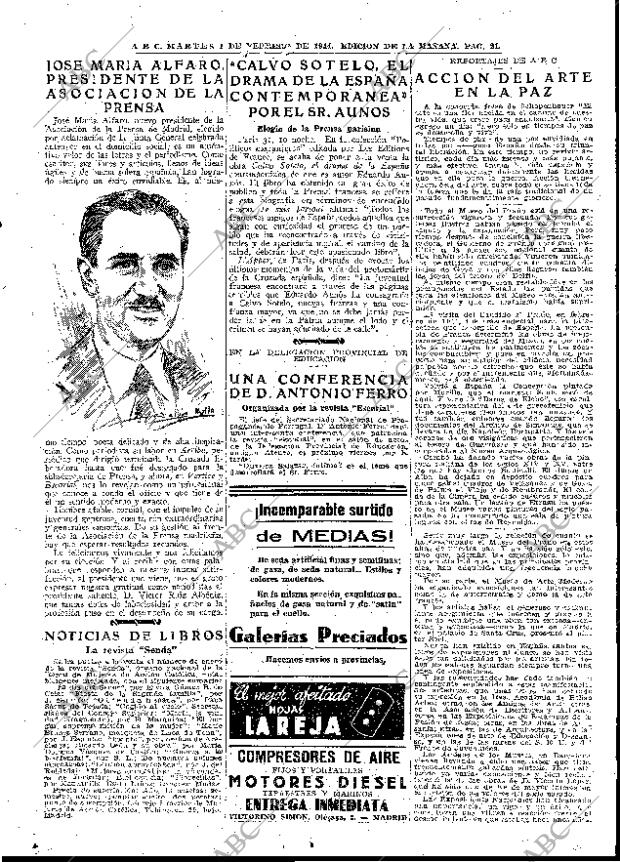 ABC MADRID 01-02-1944 página 21