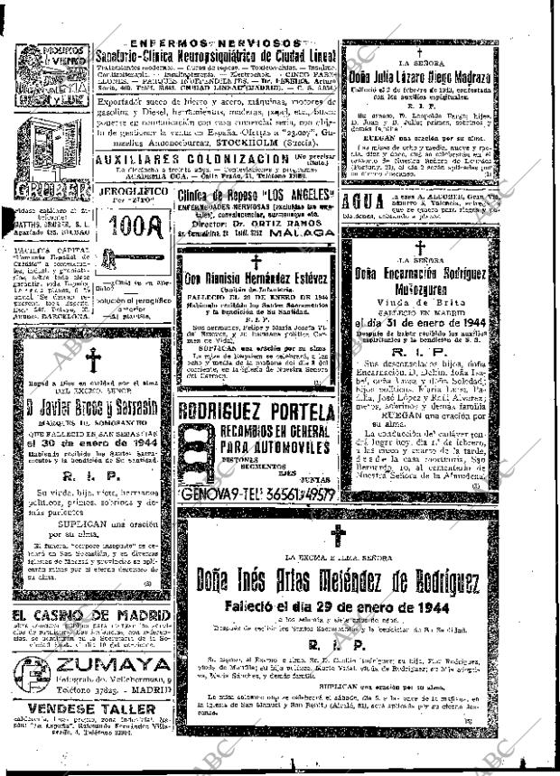 ABC MADRID 01-02-1944 página 31