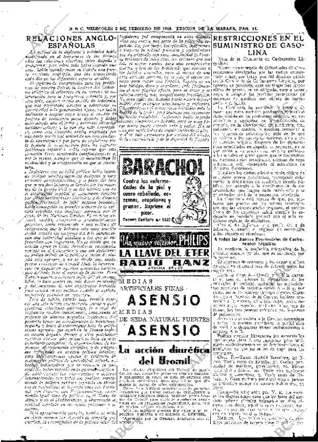 ABC MADRID 02-02-1944 página 11
