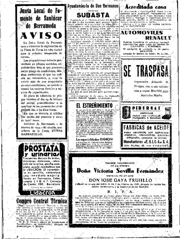 ABC SEVILLA 02-02-1944 página 14