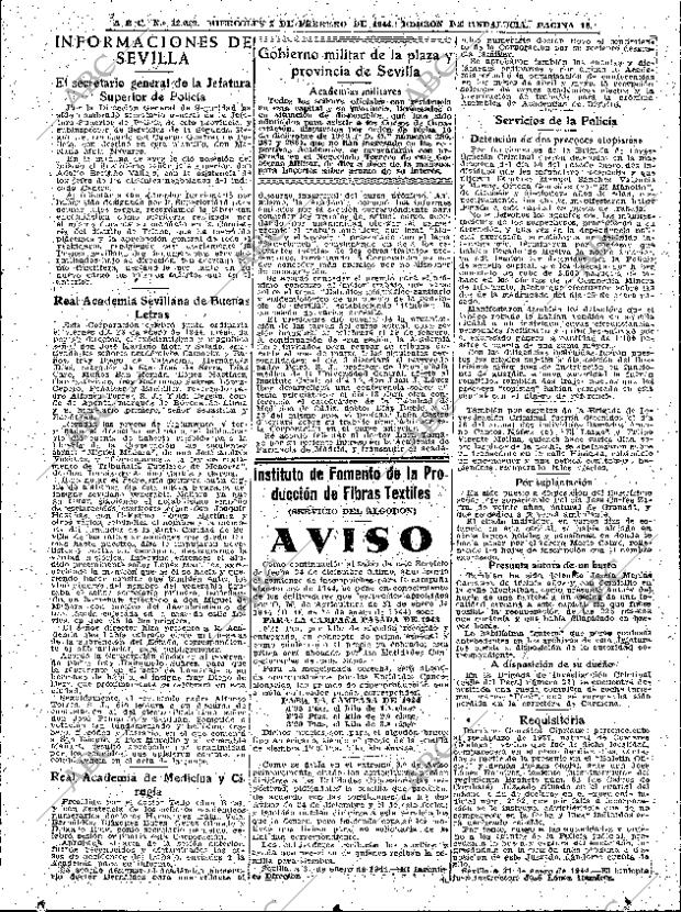 ABC SEVILLA 02-02-1944 página 15