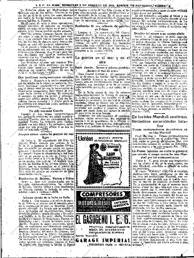 ABC SEVILLA 02-02-1944 página 8