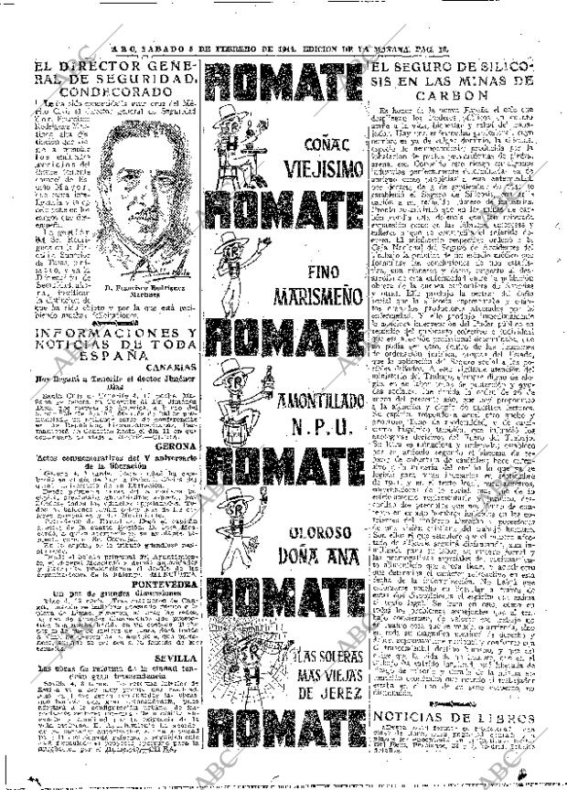 ABC MADRID 05-02-1944 página 16