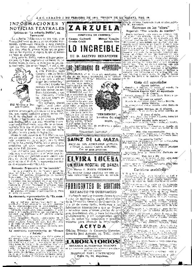 ABC MADRID 05-02-1944 página 19