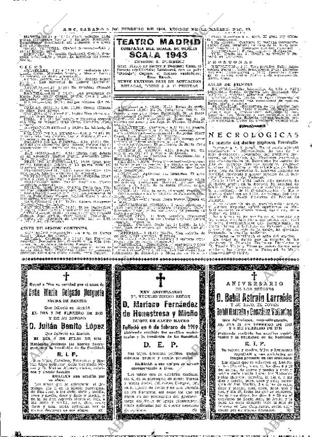 ABC MADRID 05-02-1944 página 20