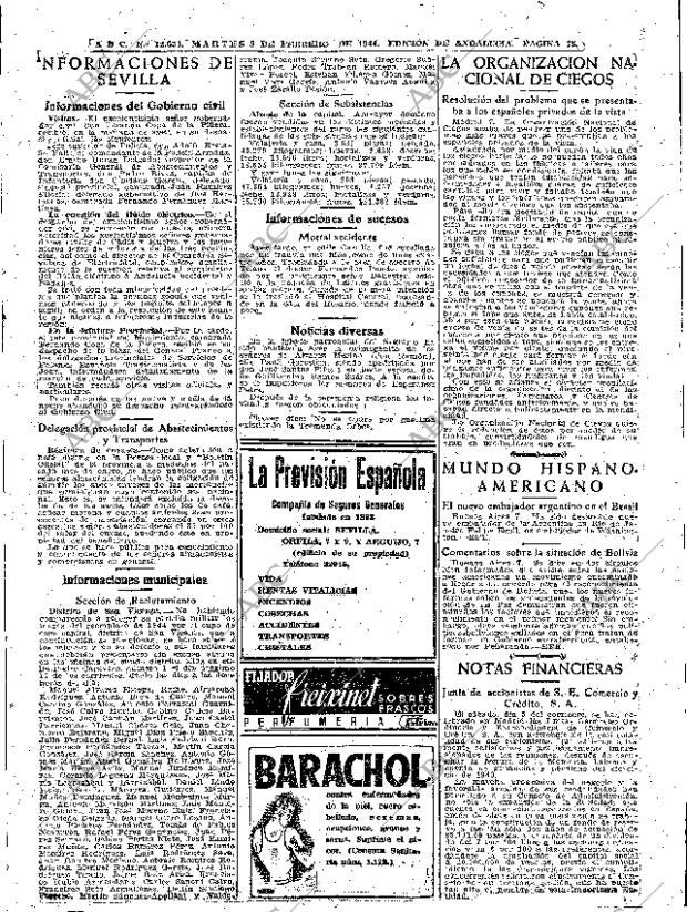 ABC SEVILLA 08-02-1944 página 13