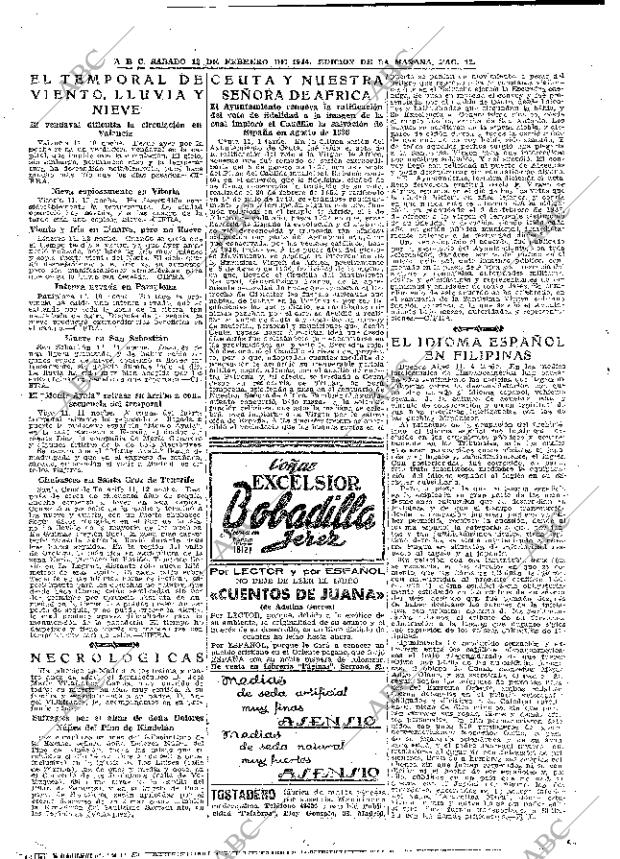 ABC MADRID 12-02-1944 página 12