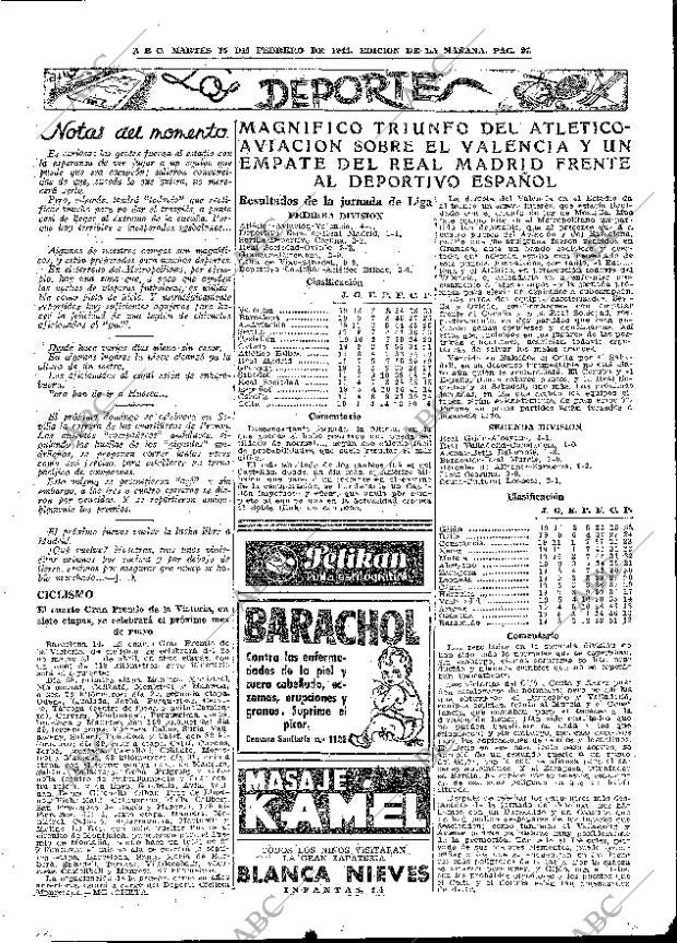 ABC MADRID 15-02-1944 página 27
