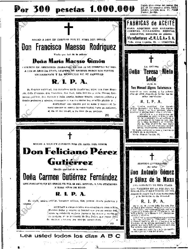 ABC SEVILLA 16-02-1944 página 14