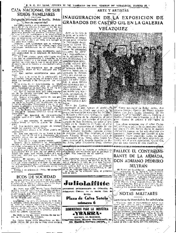 ABC SEVILLA 17-02-1944 página 13