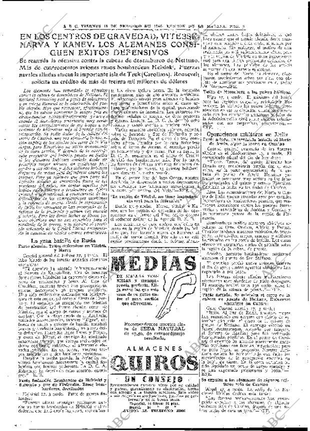 ABC MADRID 18-02-1944 página 9