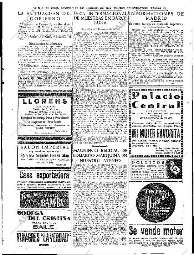 ABC SEVILLA 20-02-1944 página 13