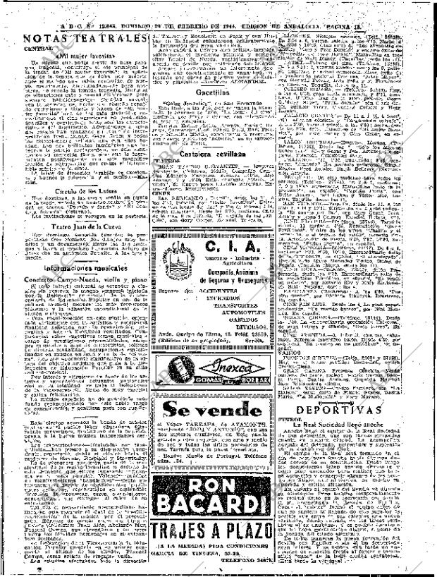 ABC SEVILLA 20-02-1944 página 18